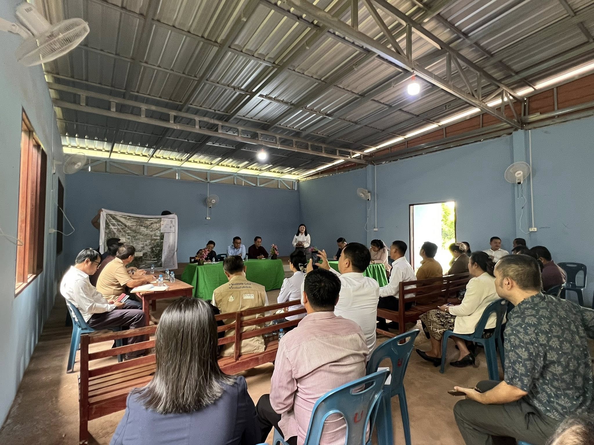 Village-level community consultation meeting